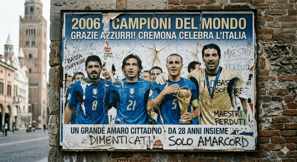 A Itália fora da Copa do Mundo 2026. O Terceiro Adeus Consecutivo
